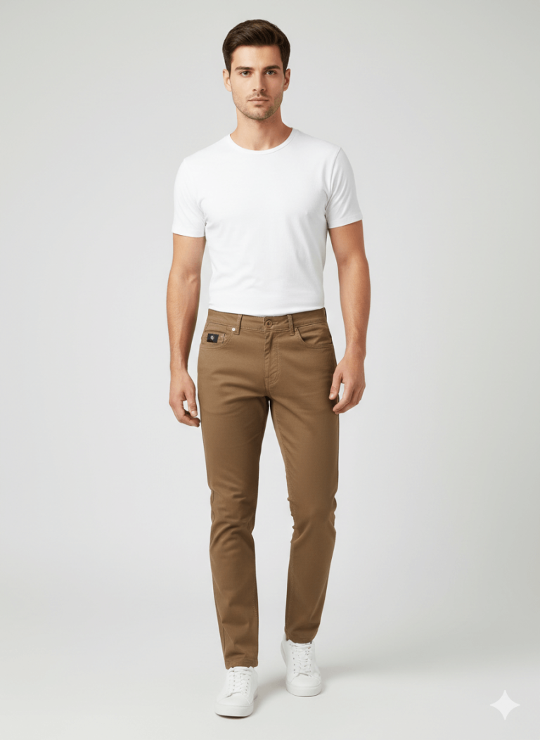 بنطلون جبردين سليم فيت