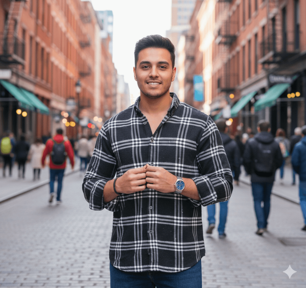 قميص صوف رجالي